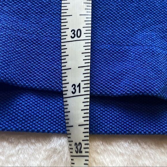 Lacoste Vintage Blue Polo Size 9 - Picture 9 of 10